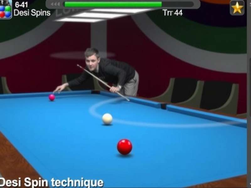 Desi Spin Technique in Billiards City Magic