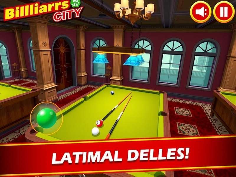 Billiards City Magic Gameplay Screenshot